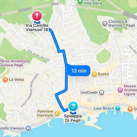 Apartman Oasi Di Relax Con Terrazza, Vicino Al Mare Genova